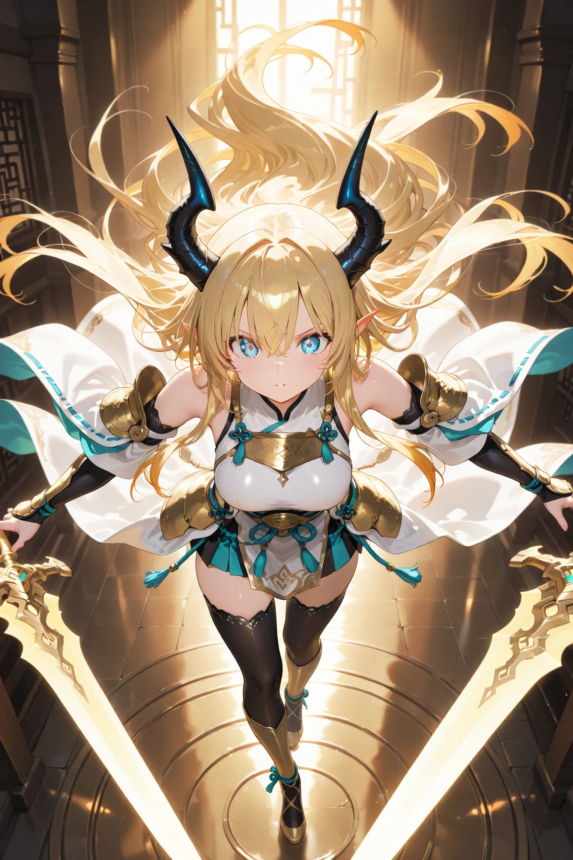 Smiling maiden