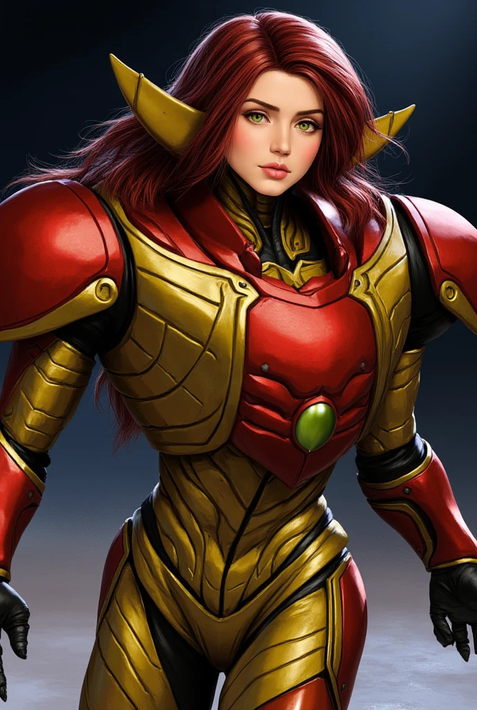 a beautiful busty cowgirl riding a red robot horse, wearing power ranger suits, power ranger mask, (cowboy hat:1.3), detailed facial features, highly detailed, photorealistic, 8k, masterpiece, dynamic lighting, dramatic lighting, cinematic composition, vivid colors, warm color palette, dramatic pose, action, adventure, (cowboy boots:1.3), leather jacket, dynamic motion blur, intricate details, giga_busty