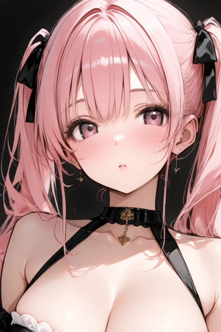 Optimal,masterpiece,High resolution,Highest quality,Hyper HD,Very detailed,Award-winning,16K,alone,(Upper Body),Correct Anatomy,Beautiful girl,、Cute Face,Pink Hair、Long Hair、Twin tails、Braiding, Hairline,
