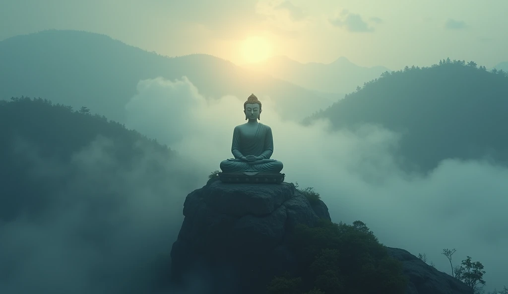 Buddha in heaven