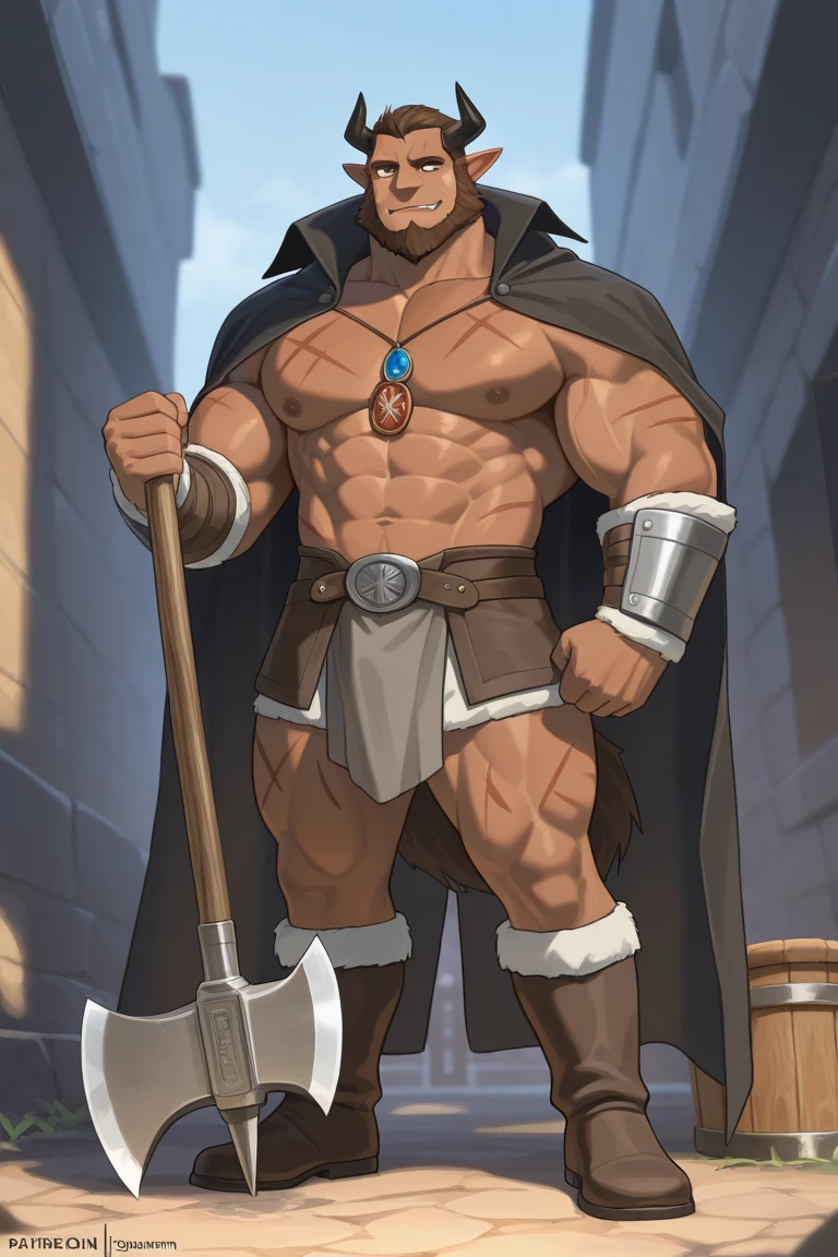 Solo Sexy young anthro scalie dragon male mercenary medieval solider, slim endomorph muscular, anthro handsome gay shorter muzzle, handsome gay model male apperance, sword scars, worn out leather skimpy armament, low on hips heavy leather belt, old very worn out skimpy dirty linen material jockstrap, old yellow dirty worn out stains on white sawn jockstrap, very visible "x" brown seam pattern on the jockstrap, studded skimpy armlets breastplate armor, skimpy breastplate, leather bondages, fingerless leather gloves, smelly unwashed husk, dirty body look, desert battlefield, standing in sexy fighting position, close view of full character