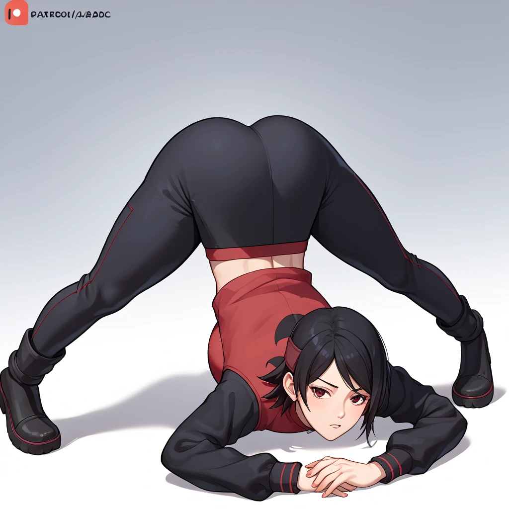 Add background, cute girly bedroom with a lot of pink, posing on floor of her bedroom anime style, UHD, realistic