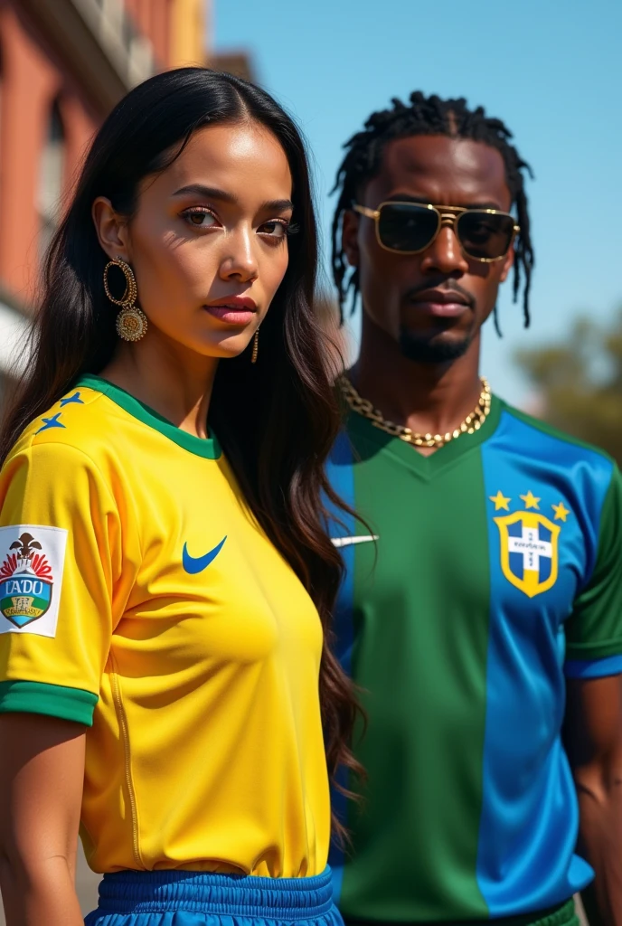 go to school with a Brazilian at your side, the characteristics being Calcasian 