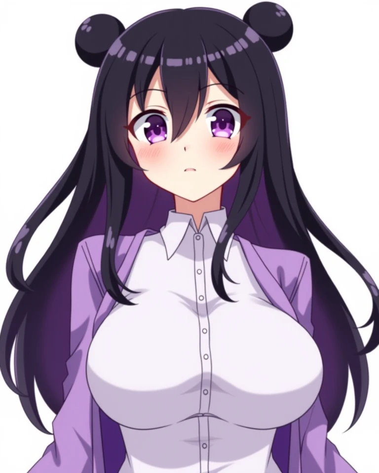 (masterpiece:1.37), best quality, (extremely detailed:1.37), (1girl:1.5), woman, (mature:1.5), (adult:1.5), large breasts, very long hair, (straight hair:1.5), (very dark purple hair:1.5), purple eyes, (extremely detailed eyes:1.37), hoodie, jeans, desperation, (wetting self:1.5), standing, embarrassed, humiliation, blushing, angry, city, futuristic, neon lighting, high-tech, street, skyscraper