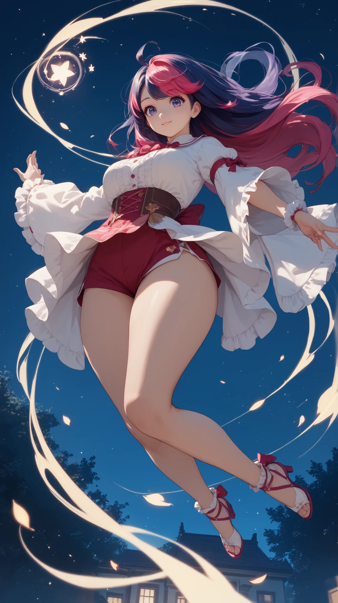 Belfast, dakimakura , black high heel boots, Christmas dress, santa dress, Best quality, masterpiece