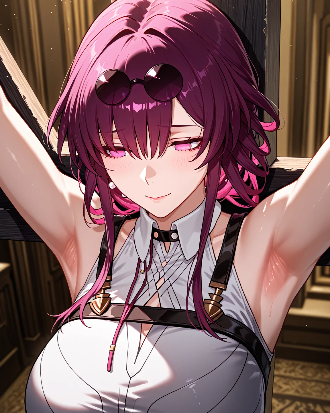 Anime girl with small chest posing in front of the mirror, fine details. Frontline Girls, Seductive Anime Girl, Girls Frontline, Cushart Krenz Key Art Female, [ 4K Digital Art ]!!, Marin Kitagawa Fanart, Beautiful Seductive Woman Anime, Detailed Digital Anime Art, Anime Goddess, Digital Anime Art, Digital Anime Illustration, Digital Art in Pixiv