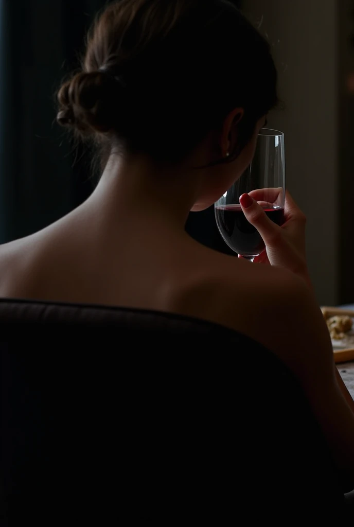 (bust:), (Anatomically accurate body structure), (Highest quality, 4K, 8k, there is nothing, masterpiece: 1.2), Very detailed, (practical, reality, reality: 1.37), At the luxurious dining table.A very beautiful model is lying on her back.The female body as a vessel.Naked Women、Female organ、Leg spread