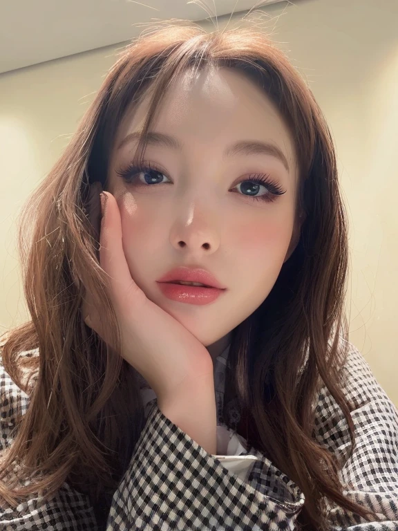 Looks like a girl around 30 years old, but she&#39;Energetic, easy going, A healthy female rhythmic gymnast takes off her underwear..