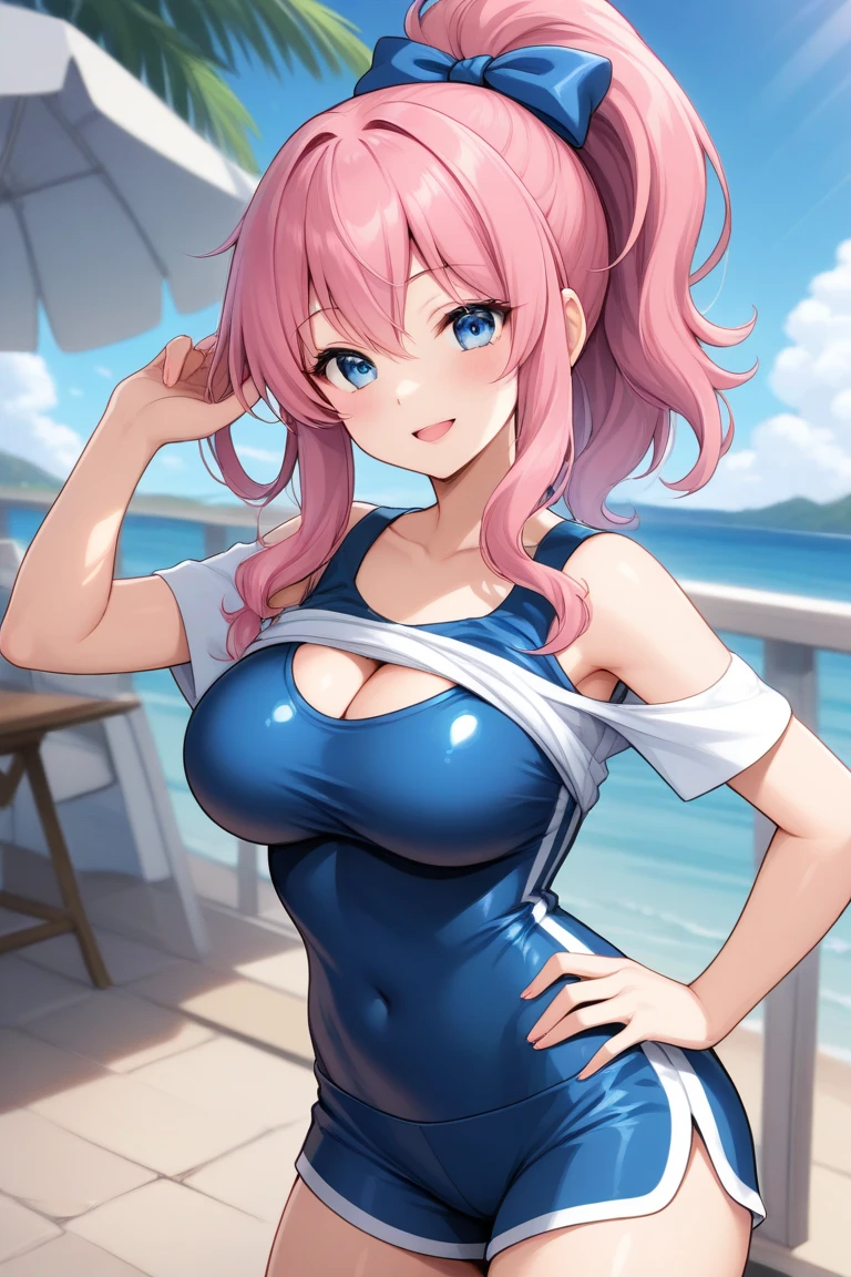 masterpiece, best quality, absurdres, 1girl, solo, AuraFrieren, horns, twin braids, <lora:AuraFrieren:1>, Playboy bunny, leotard, fake bunny ears, bunny tail, pantyhose