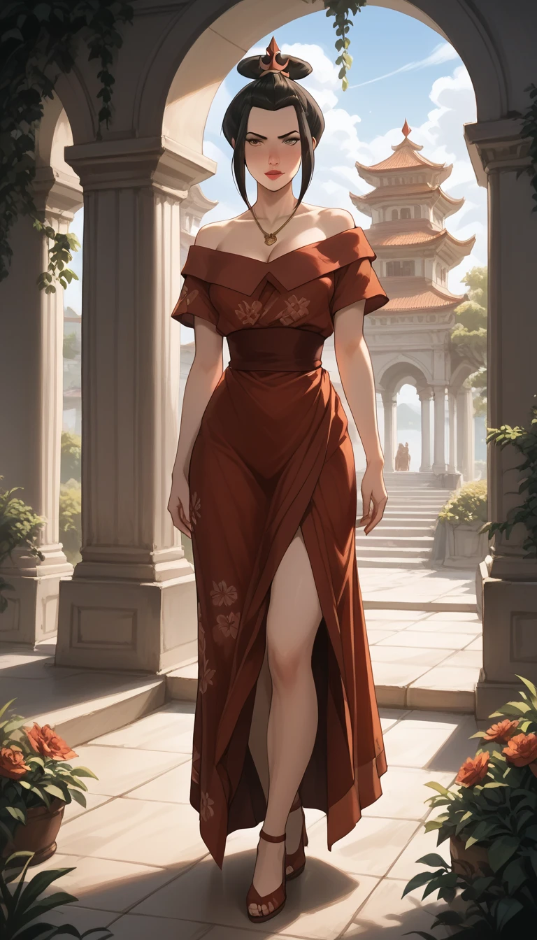 sexy womkan worn dress