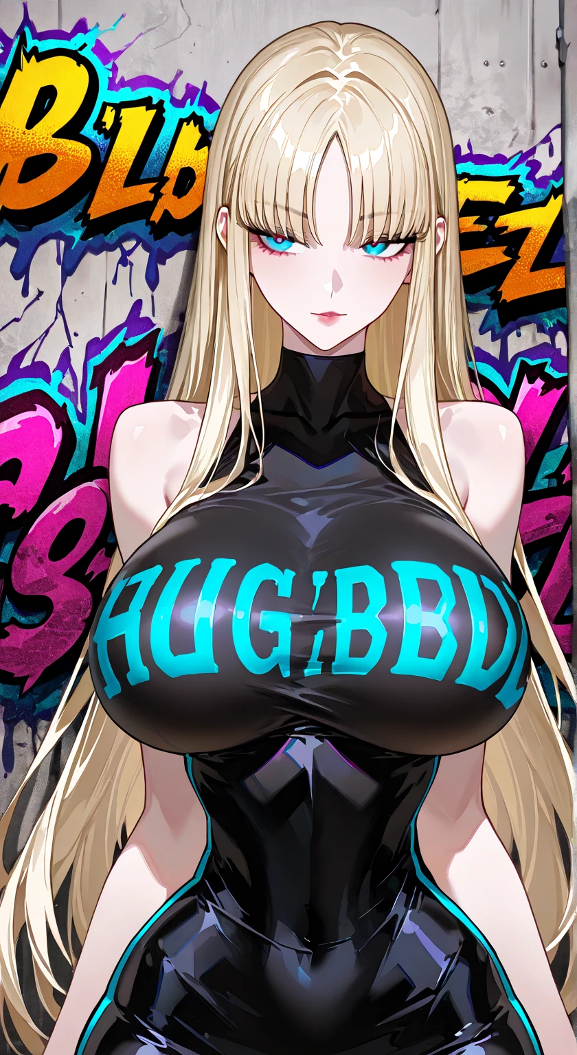((masterpiece,best quality))1girl, solo, black skirt, blue eyes, electric guitar, guitar, headphones, holding, holding plectrum, instrument, long hair, , music, one side up, pink hair, playing guiter, pleated skirt, black shirt, indoors, (large breasts:1.6), (breast expansion:1.6), (boob tent:1.6), extra breasts