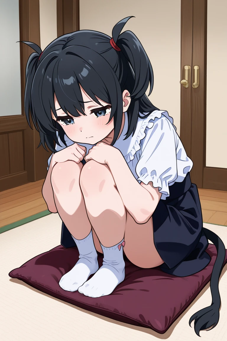 Embarrassed face
