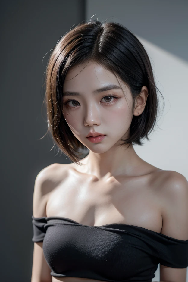 (Browsing Caution:1,4),Mix 4, (8k, RAWphotograph, Highest quality, Tabletop: 1.45), (Realistic, Realistic: 1.37),illumination, night, プロのillumination, photographn mapping, Radio City, Physically Based Rendering, Gradient Brunette, 高品質のphotograph, High resolution, 1080P, (Detailed facial depiction), (Detailed description of the hand), (Delicate CG), Extreme light and shadow, Rich details, (Detailed facial features), (Highest quality), Look in front of you, Highly detailed face, Highly detailed lips,  超High resolution, (truth: 1.4), photograph, 1 Girl, [(sad)],  , Thin limbs, movie, Cool pose, I Cup, Highest qualityな完璧なボディ, photographのような, (1 Girl: 1.3), Perfect balance, (Huge, Perfect breasts, Areola),(Realistic, Realistic:1.37),One Girl, Cowboy Shot,Professional Lighting, Photon Mapping, Radio City, RAWphotograph、(Realistic:1.4)、Octane Rendering、Complex 3D rendering with ultra-detail, Studio Soft Light, Rim Light, Crisp details, Super detailed, Realistic skin texture, detailed aspects, Beautiful details in the eyes, Highly detailed CG Unity 16k wallpaper, Compensate, (Detailed Background:1.2),Highest quality, 超High resolution, Tabletop, One Girl, One Girl,alone, Upper Body,Show Viewer, White Background, Bobcut, short hair, Multicolored Hair, Compensate , Lips parted, Black Lips, eyeliner, Gothic, Goth Girl,((Some of her hair is emerald green:1.15)),(((Completely naked))),(((nsfw))),((Small breasts:1.2))