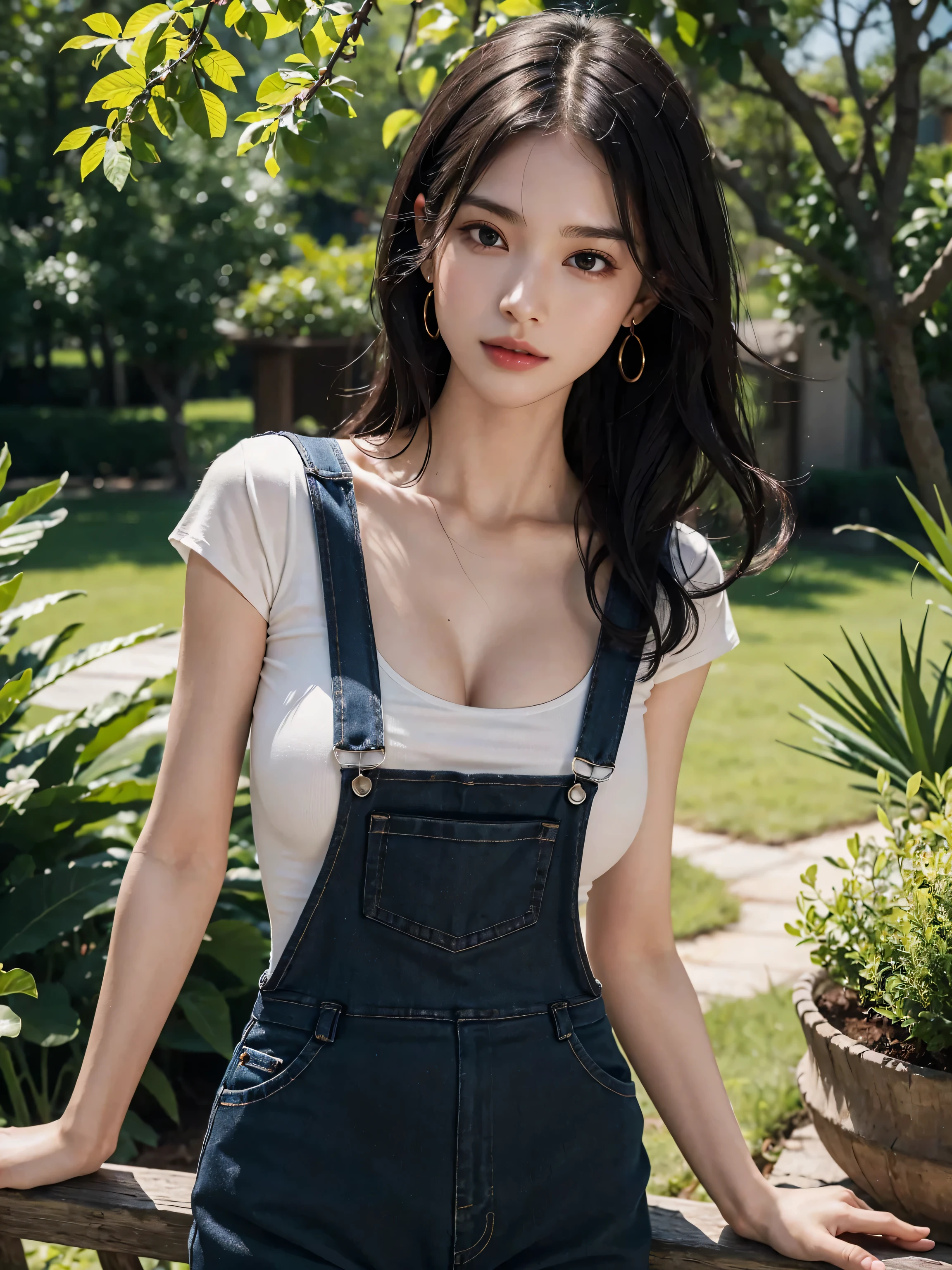 ((midnight, best quality, 8K, masterpiece :1.3)), whole body, Long legs, Clear focus :1.2, Beautiful woman with perfect body :1.4, Slim abdominal muscles :1.1, ((Dark brown hair, 巨Large Breasts :1.2)), (Red tube top tight T-shirt, Overalls Jeans,Balenciaga socks, permanent:1.2), ((City night scene, roof:1.3)), Highly detailed face and skin textures, Delicate eyes, Double eyelids,Large Breasts,Watch exposed breasts,。