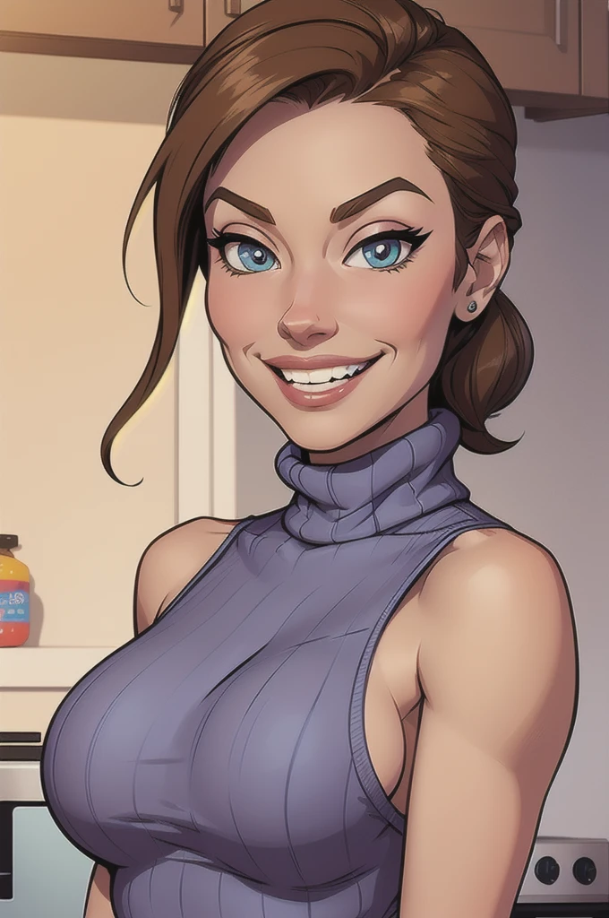 1girl, masterpiece, best quality, 4k, 8k, highres, (realistic:1.3), (photorealistic:1.3), (photo-realistic:1.3), stockings, transparent stockings, open tights, flirt, ultra-detailed, extremely detailed eyes and face, beautiful detailed eyes, beautiful detailed lips, longeyelashes, brown ponytail, blue yukata, (cleavage, shoulders), smiling, erotic pose, pov, cinematic lighting, dramatic shadows, vibrant colors, soft focus, shallow depth of field