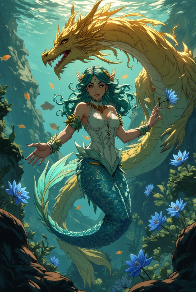 Summoned Beasts Leviathan,water dragon goddess