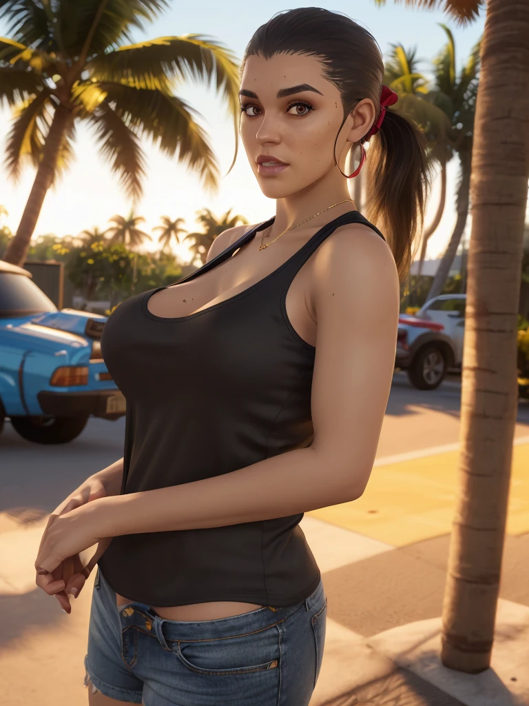Mod of Jennifer López gta 5 in microthong: