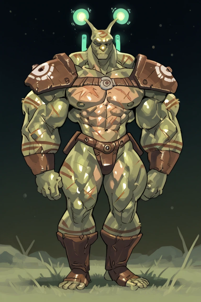 Space alien barbarian male martian, male, alien antennas, alien ...