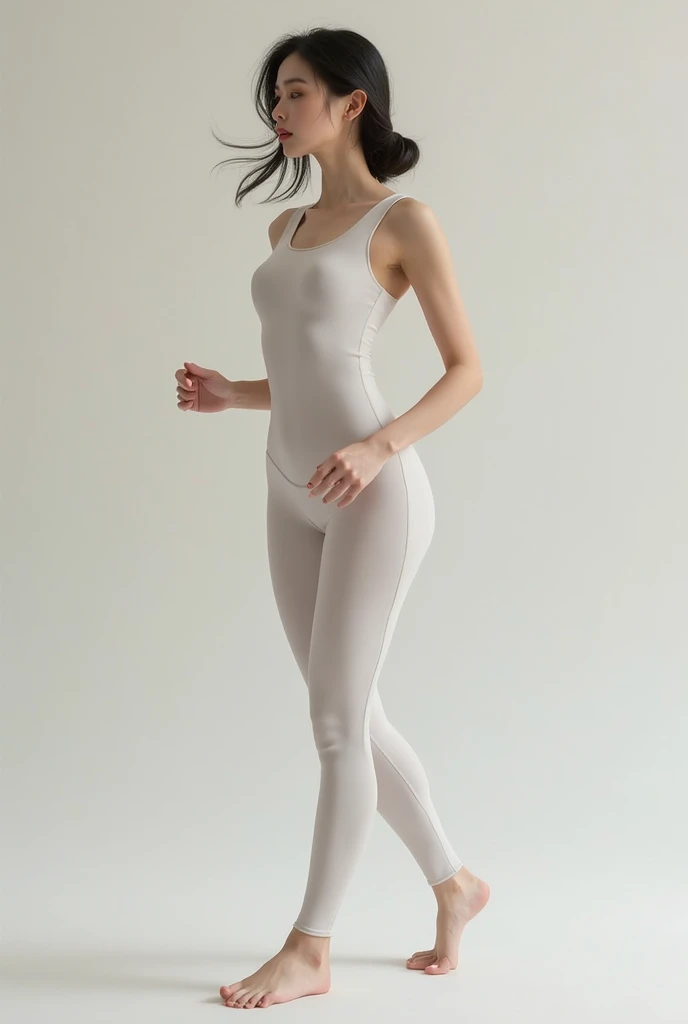 A group of female minions,比基尼,White ass pantyhose,White stockings,Thick white pantyhose,Thick white dancing socks,without wearing shoes,huge tit,Cocked buttocks,Super detail,hyper HD,A high resolution,1080p,Anatomically correct,ccurate,Physical coordination,Photo portrait,slender thigh,Delicatemakeup,Best quality, Masterpiece, 超A high resolution, RAW photo, Beautiful and aesthetic,deepshadow, (Photorealistic:1.4), full-body composition, Striking perspective.Naked