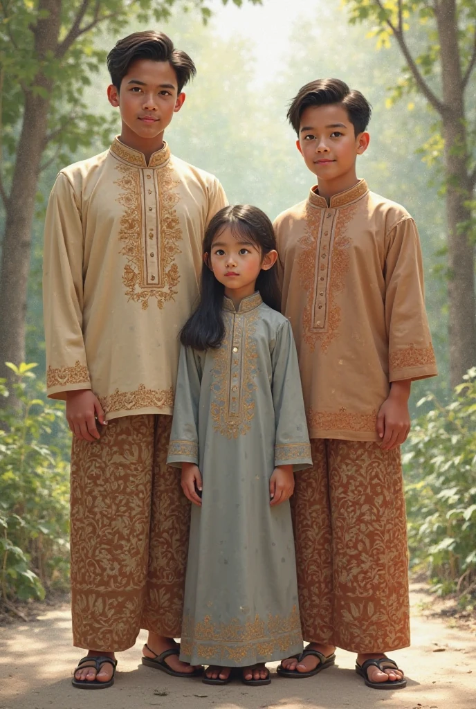 baby boy wear Javanese Traditional Clothes
