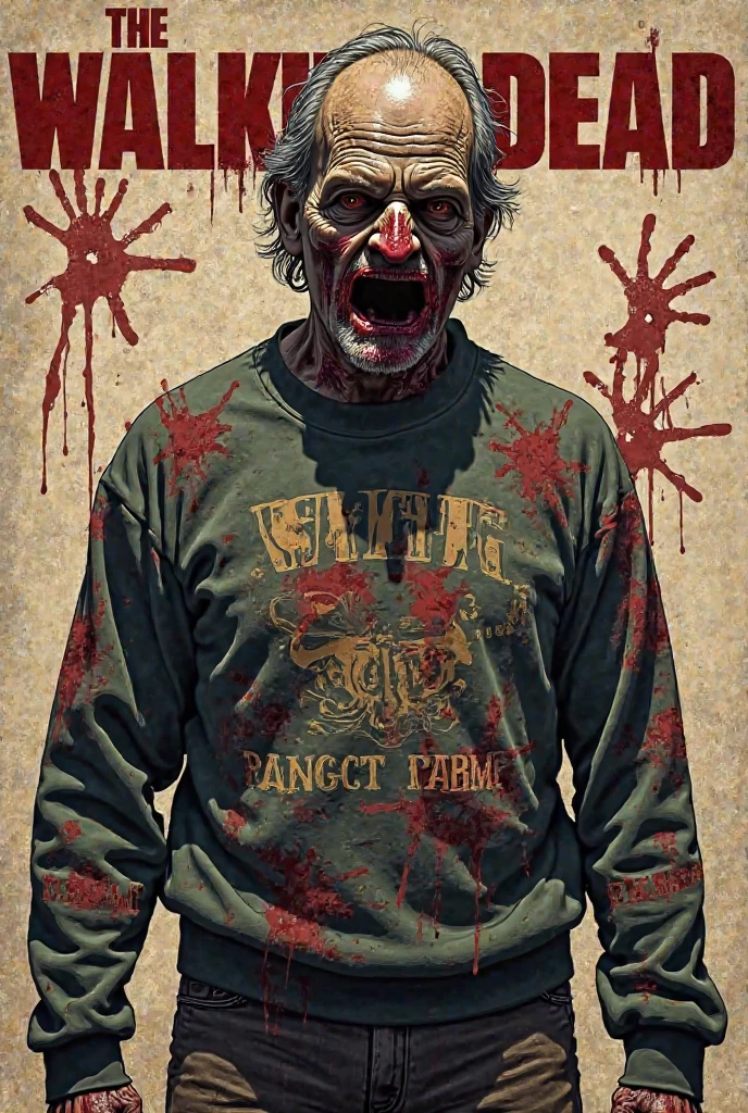 <lora:rottingZombies:.9> rotungwoka person eating a tasty looking hamburger