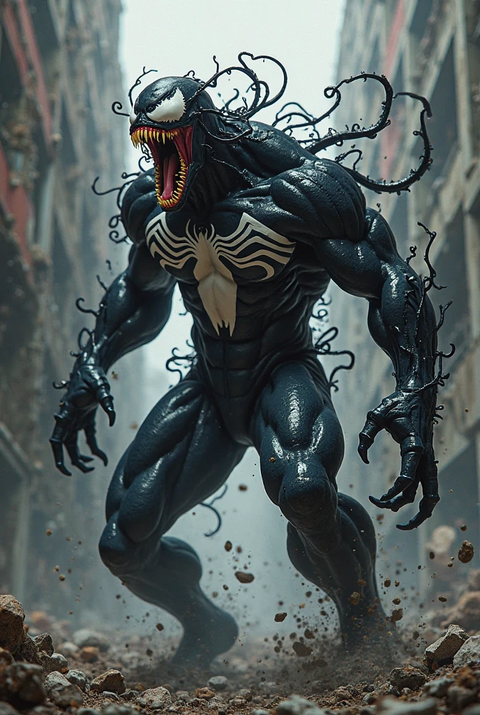 Pinocchio in Venom costume