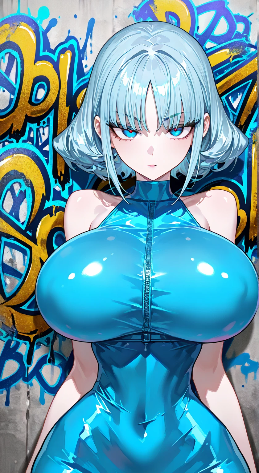 (Golden Ratio:1.2),masterpiece,[(Black background:1.4)::10],alone,(One girl:1.3),Main unit,Silver Hair,Bob Hairstyle,Short fine hair,Air Van,Iris,(Mature Woman:1.2),(This is a 32-year-old woman),Tall Girl,(Big Breasts:1.3),Hyper HD, retina, Anatomically correct, Textured skin, Super detailed, Highest quality, High resolution,(8K、Highest quality、masterpiece:1.2),nude
