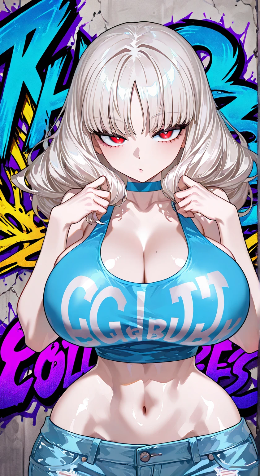 (NSFW:1.4),vaginal penis , ( gangbang sex:1.5), group SEX, Intercession with Man, (The man is out of frame:1.5), (porn magazine cover :1.1), At street, lovely face, Smile of contempt, Official art, cutout chest, bared chest, huge breasts, (police leotard), ( police bikini :1.2), (dynamic Pose:1.3),(motion lines:1.3), Nipples out,Best Quality ,high resolusion ,Beautiful detailed eyes,( large amount of cum on panty:1.3 ),( large amount of cum on chest:1.3 ),( large amount of cum on face:1.3 ),