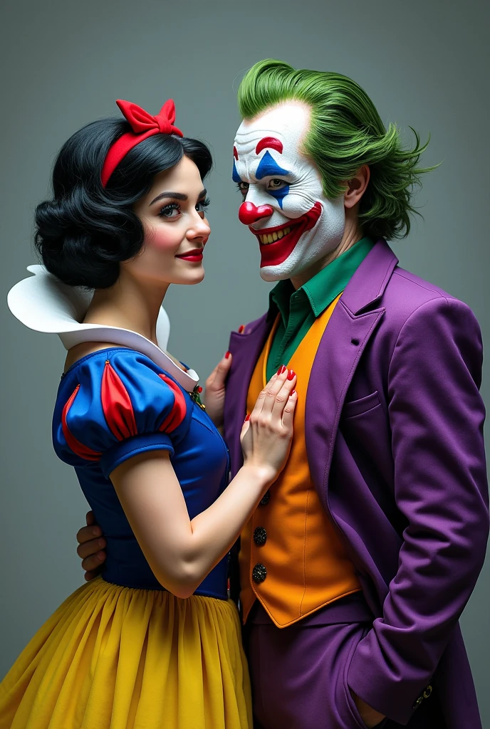 Joker kissing the very hot allerquina