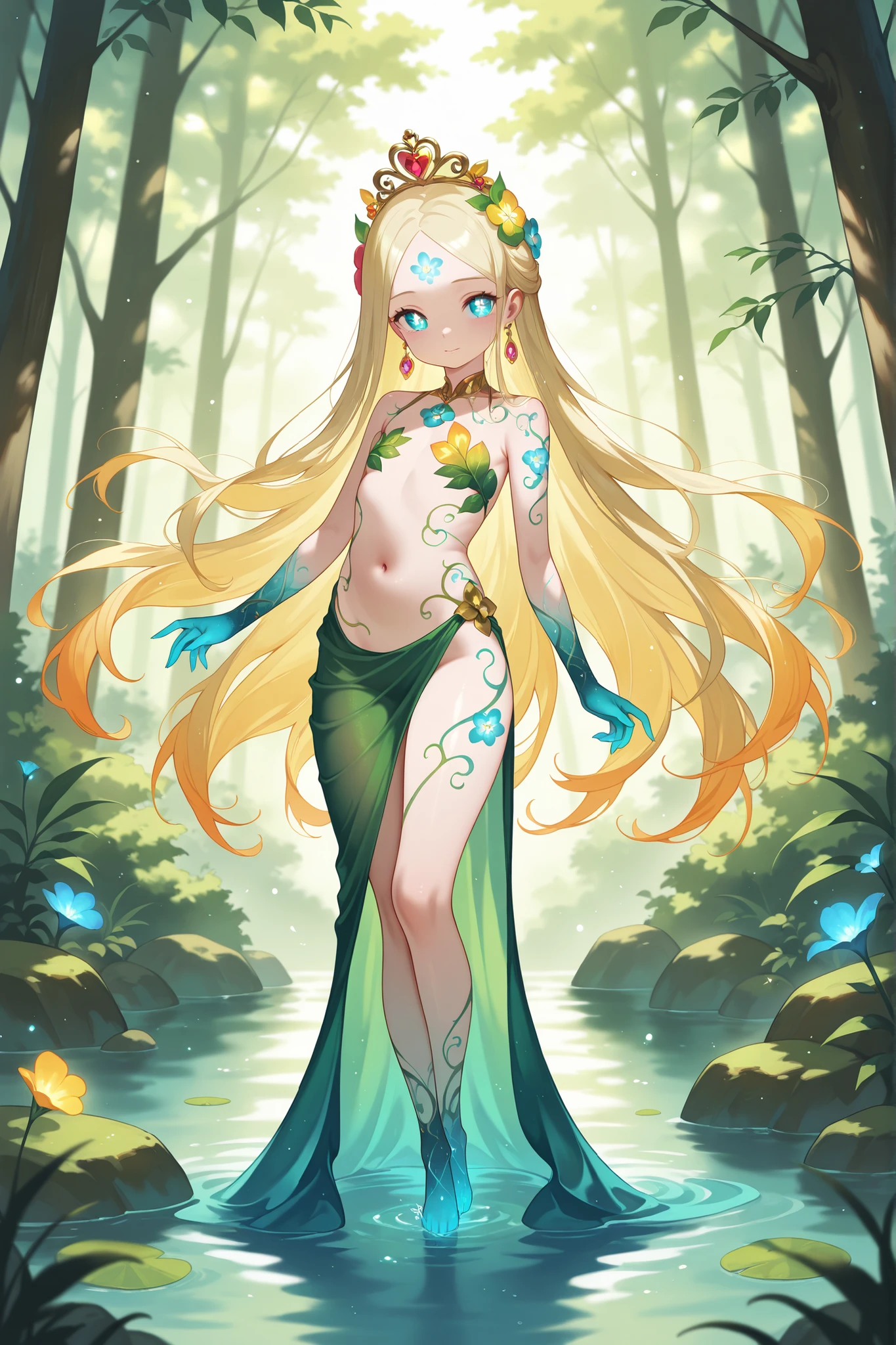 32K, best quality, Extremely detailed, high resolution, Perfect anatomical structure, head on, Cute girl, Cute dress, Cute hat, Lovely smile, Butterfly background, 