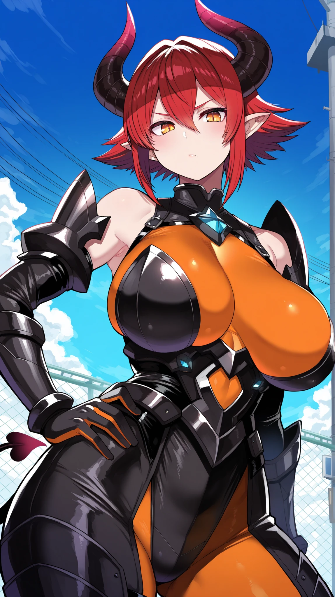 Nipples, Covered_Pussy, fist,ponytail,beautiful_refer to,(alone:1.1), just ... pyra \(xenoblade\), _1girl, , bangs, black gloves,. Hide Tags Ban. Mommy.