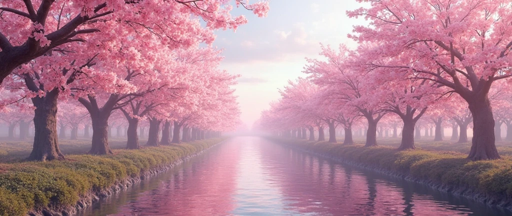 一面の桜, 花吹雪、 UHD, masterpiece, accurate, anatomically correct, textured skin, super detail, high details, high quality, award winning, best quality, highres, retina