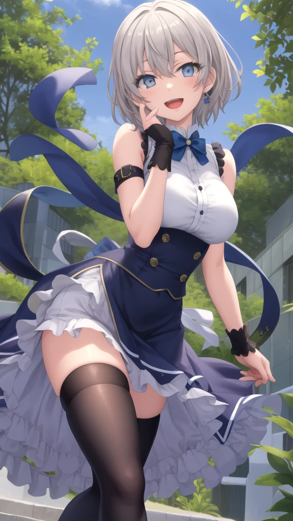 (Very delicate and beautiful:1.2)super model,,Big Breasts,Beautiful breasts,voluptuous,【bike shorts】,,【3girls】,,highest quality, High resolution, 8K,, Large Breasts,, Vivid details, ,Idol Group,mini skirt,Girl kicking,blush,Sweet smile