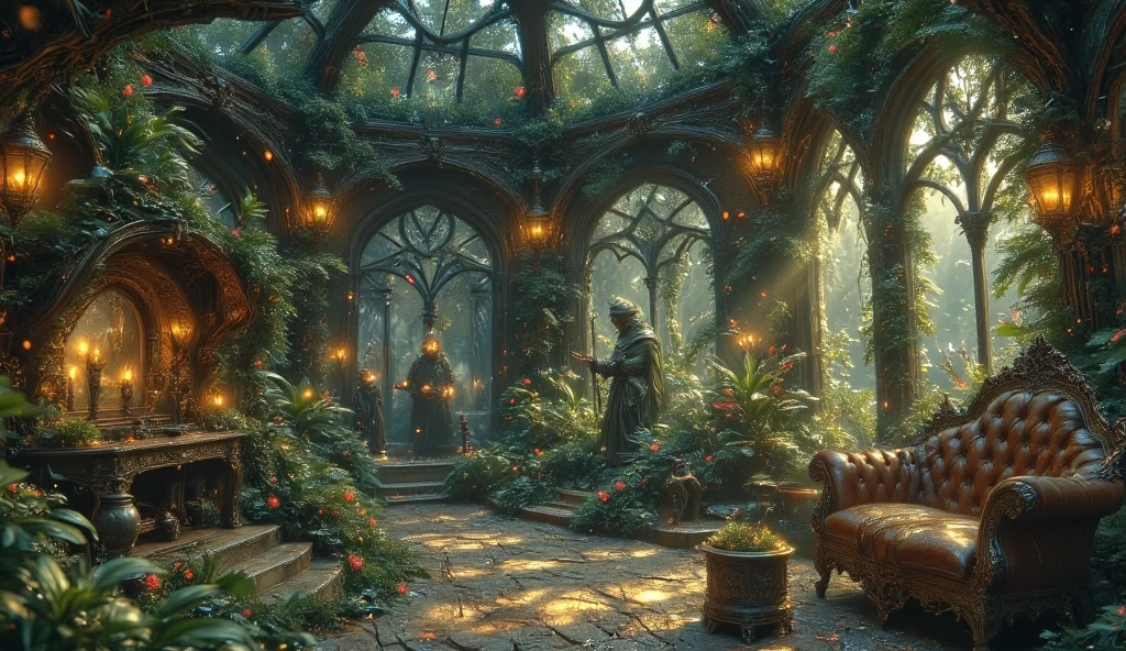 Fantasy setting , fairytale, mystical scenery, Magical Scenery - SeaArt AI