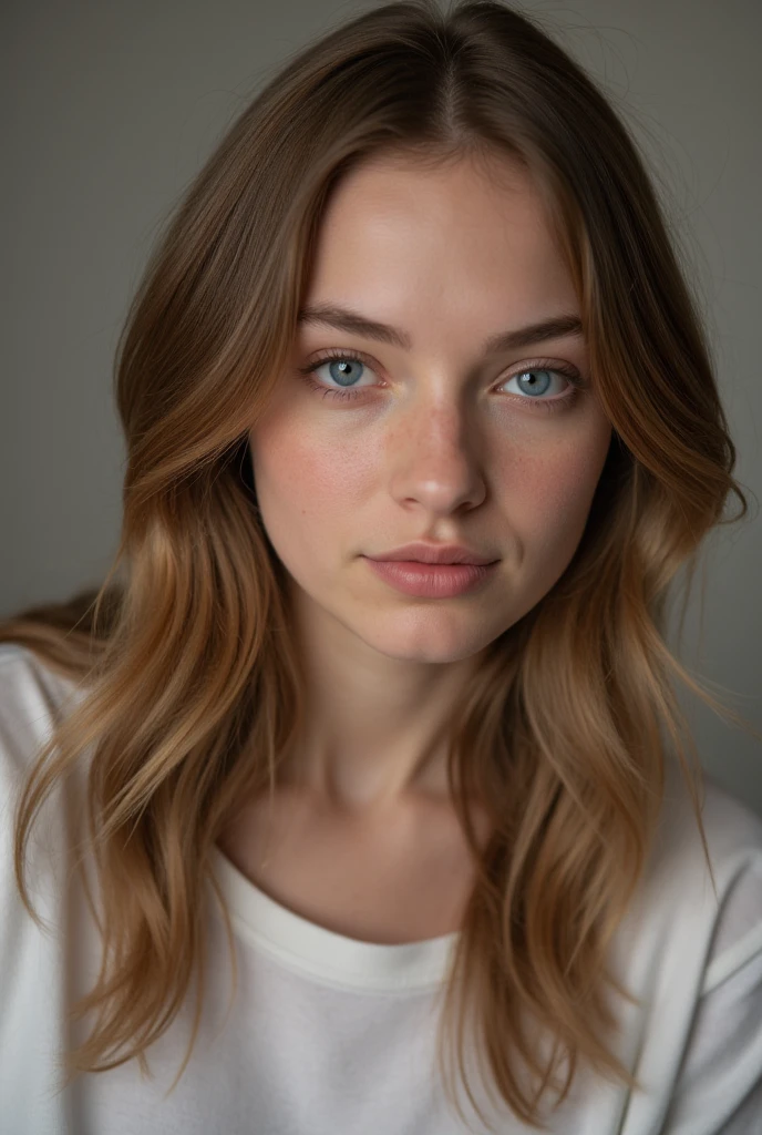 Fille jolie corps normal