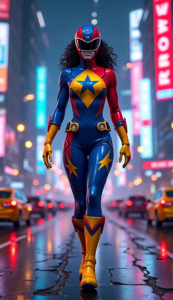 Shazam_Superwoman_TwoEarths_ownwaifu,
1girl, black hair, high ponytail, dark skin, long hair, large breasts, makeup, lipstick, toned, lips,
skin tight, black dress, short dress, latex, thick thighs, bodysuit, black gloves, shiny clothes, black bodysuit, thighs,
{<lora:DC_Superwoman_TwoEarths_ownwaifu:1> |<lora:DC_Superwoman_TwoEarths_ownwaifu:0.9> |<lora:DC_Superwoman_TwoEarths_ownwaifu:0.8> |<lora:DC_Superwoman_TwoEarths_ownwaifu:0.7> },
((masterpiece)),((best quality)),(highres), bokeh, depth_of_field, scenery, spotlight, focused, looking at viewer, solo, cowboy shot,