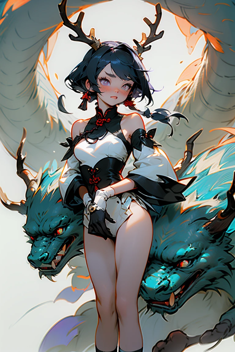 An fantasy creature girl