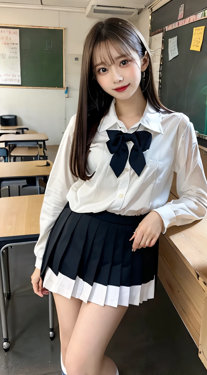 Facing camera, facing viewer, standing on her own feet, high quality, works of the masters, daughter, dark hair, long hair shawl, long hair flowing over shoulders, cropped shoulders, collarbones, exquisite facial features, moistened red lips, school uniform, exposing calves, collarbones, to camera Facing the camera, One photo, Socks, Sad expression, Bust, Real person, Swimming, Standing in the water, upper body exposed (sea), CG rendering, 16k, Looking into the camera, Beautiful night scene, Sad farewell, Hyper HD, Perfect in every detail, Picture is real, Ultimate image quality, Maximum accuracy, 8K Resolution, Shades of Darkness, 8K, Yes ,Ultra HD, 8K
