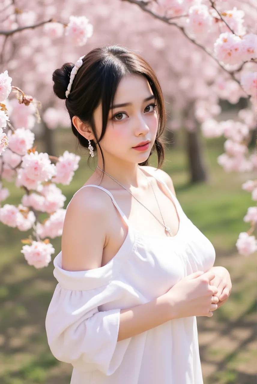 so many cherry blossoms 