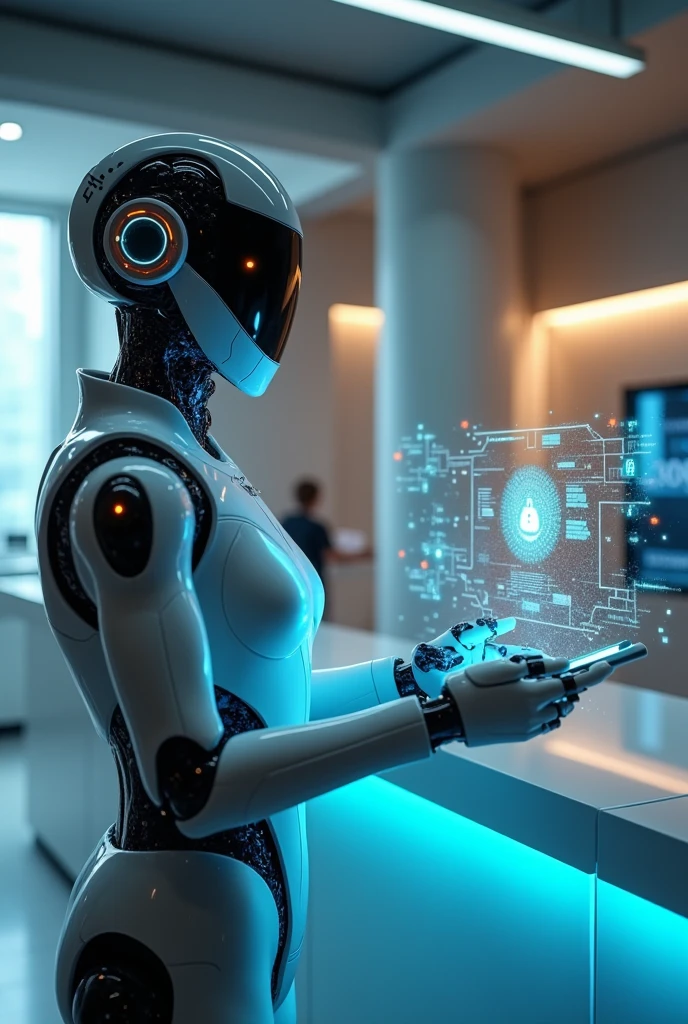 Give me the best image that represents AI currently in the market world