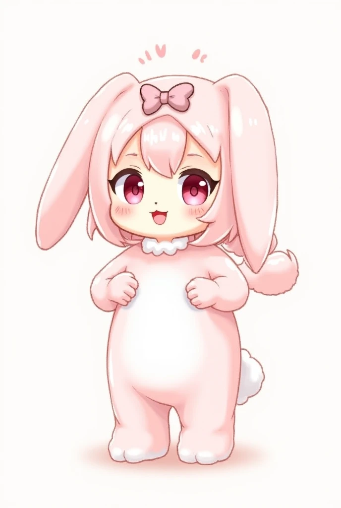 0F0U0N0a000K00D0D>p rabbit girl cute hearts