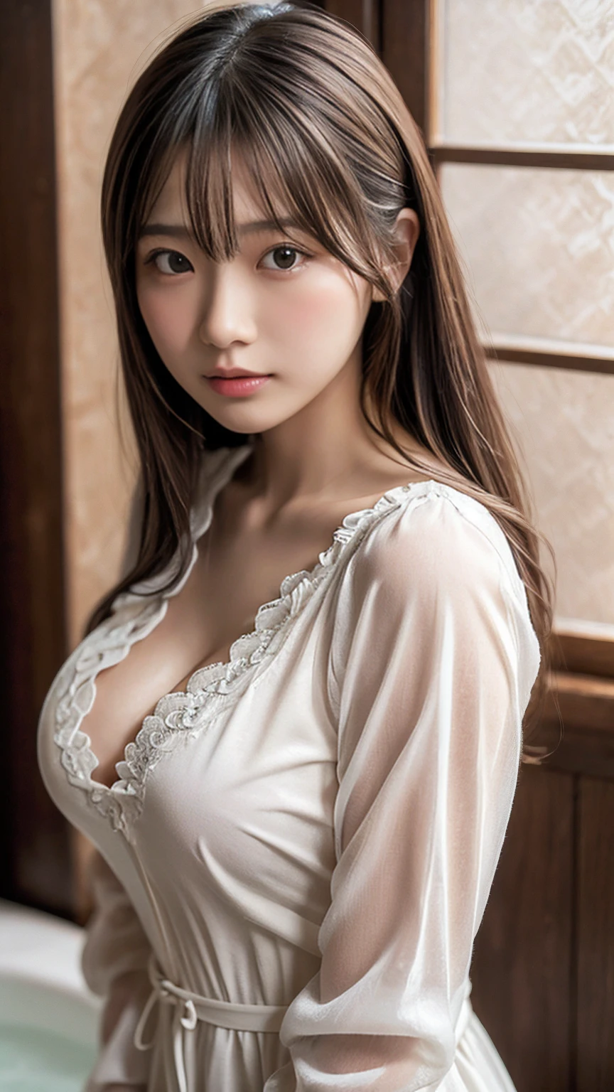 solo, woman, big breasts, pyoapplev1, pyoapple, (look away), (parted lips with a faint smile), (shiny skin:1.1), blush, (bangs), long hair, sitting seiza, wearing summer dress, overlooking the city in window in white apartment, with rainy outside,rainy,(rainy :1.2), (foggy windows:1.2),rainy,
skin dents, intaglio photo reference, best quality, super high resolution, (realistic), (detailed face and eyes),