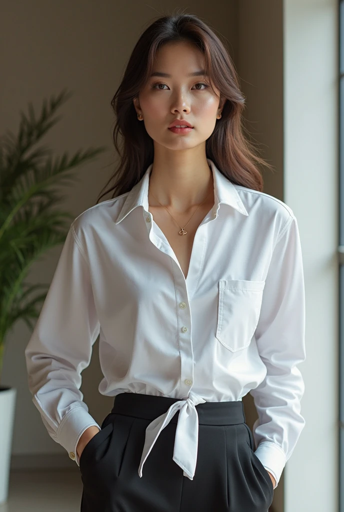 Elegant upper class elite secretary fully nude, Working in the office、Wearing pantyhose、Wear high-quality heels, merchant, RAW Photos, (8k、highest quality、masterpiece:1.2)、(Subtle details:1.4)、(PhotorealSite:1.4)、Octane Rendering、Complex 3D rendering, Very detailed, Studio Soft Light (Studio Soft Light), Rim Light, Crisp details, Super detailed, Realistic skin texture, detailed aspects, Beautiful details in the eyes, Very detailedな CG Unity 16k 壁紙, Compensate -, (Detailed Background:1.2), Exposing thighs!!!,