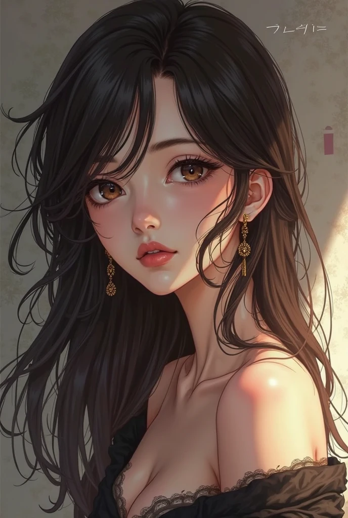 Highest quality, Face Focus, Soft Light, Ultra-high resolution, (Realistic:whole body), RAW Photos, 1 Japanese girl, alone, cute, Beautiful face in every detail, ((Firm and shapely C cup breasts)), (High resolution detail of human skin texture), (Wavy short hair), ((Neat bangs:1.5)), Wear a camisole, Nipples, On the bed、Lying down、((Both arms behind the head)), ((Small and beautiful pink areola)), (Portraiture)