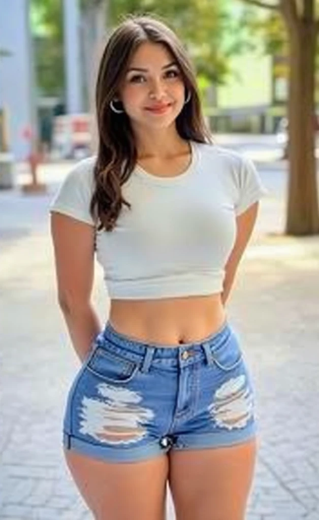 no necklace, just white shirt