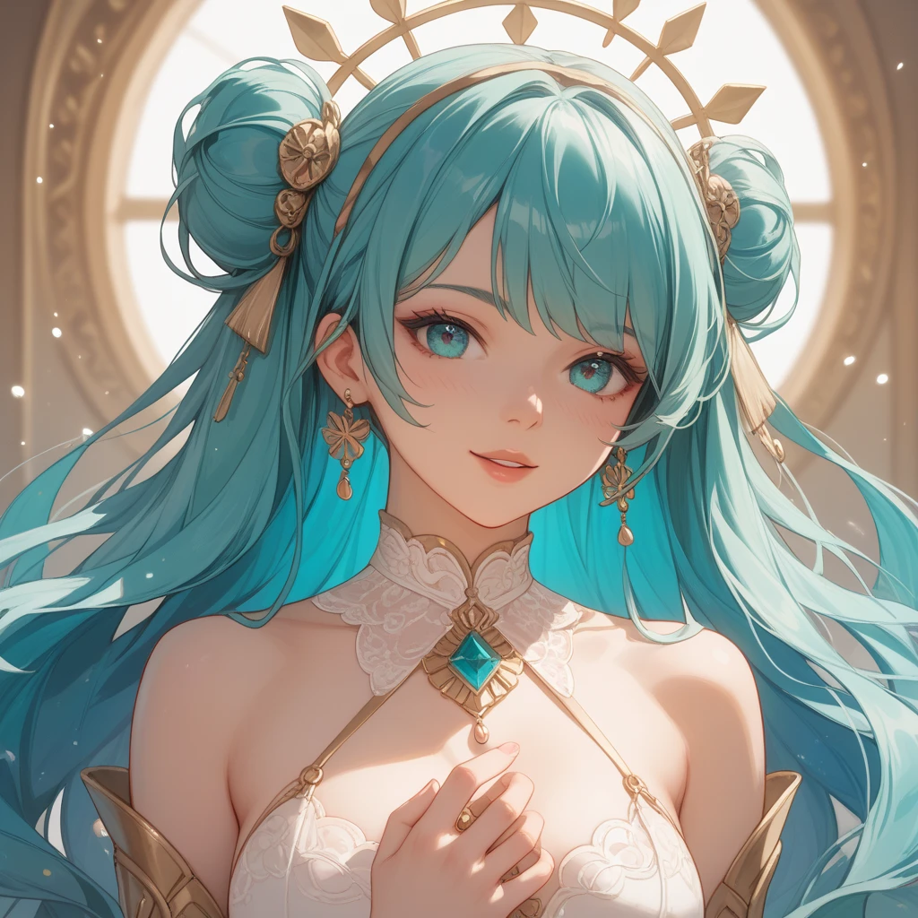 masterpiece, best quality, 8k resolution, sharp focus, intricate detail, beautiful girl, sparkling eyes, golden ratio face, otherworldly liquid, watercolor, pastel colors, bright colors, whimsical, colorful, sharp focus, high resolution, fine detail, fantasy ballgown, ((round eyes)), iridescent bubbles