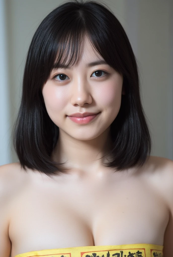 Satomi Ishihara、Japanese、woman、smile、Cleavage、1 Model、Small Bikini、Narrow waist、The background is the city、Fair skin、Fluffy hair、High resolution、Turn your body to the side、light makeup、Sounds serious.、short hair、Bob Hair、whole body、Side View Angle、Nervous smile、Small Mouth、single,(topless:1.6)