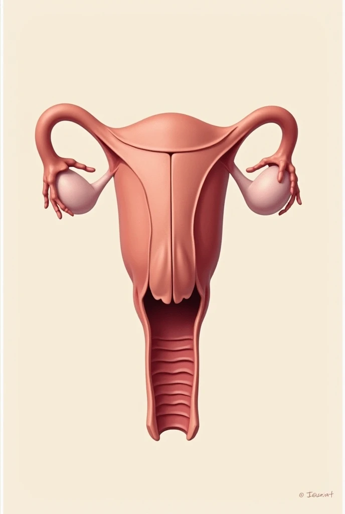 Woman showing vagina drawing in 3d