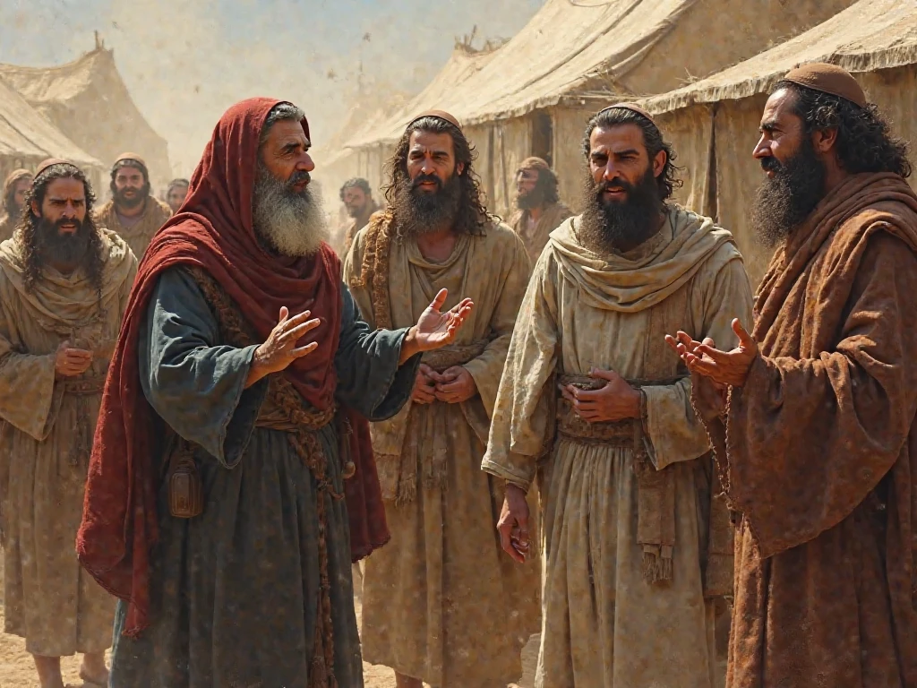 biblical characters of the old testament in one image