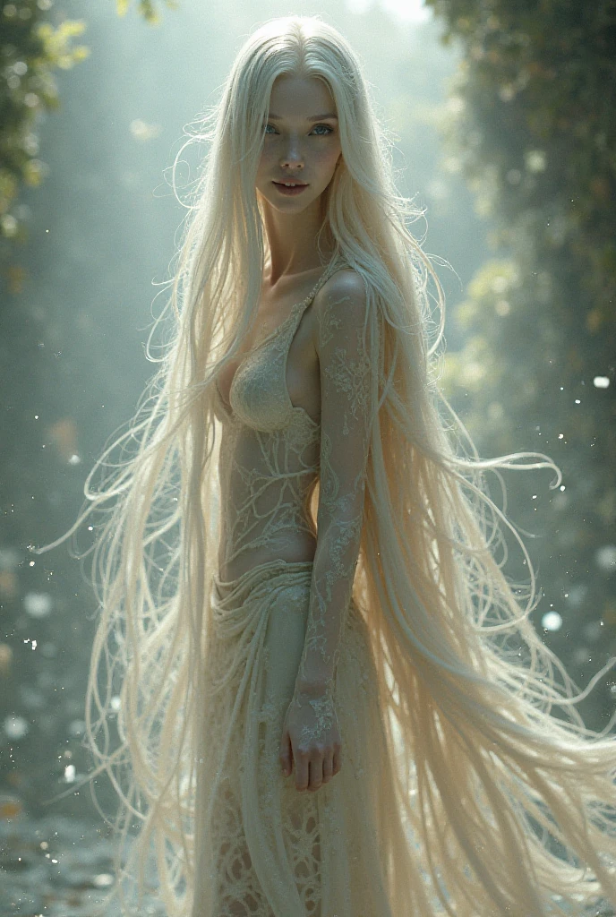 white hair